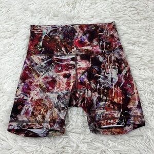 Lululemon Wunder Train High-Rise Short 6" Urbantricity Multi